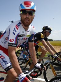 Luca Paolini během šesté etapy letošního ročníku Tour de France