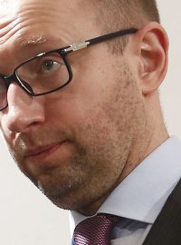 Ukrajinský premiér Arsenij Jaceňuk