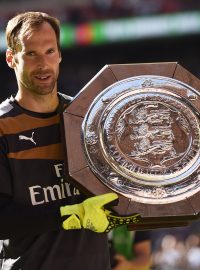 S Arsenalem vyhrál Čech dvakrát anglický superpohár a jednou FA Cup.