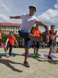 Česko sportuje: den s hvězdou. Cenu věnuje Česko sportuje, pořadatel Olympijského víceboje.