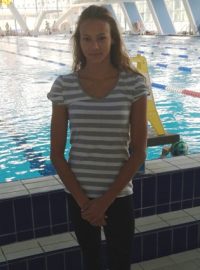 Barbora Seemanová je v 15letech velkou nadějí českého plavání