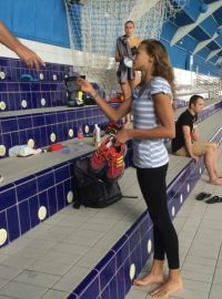 Barbora Seemanová už před odletem na MSJ v Podolí šetřila silami a netrénovala