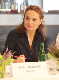 Markéta Hrubešová jako porotkyně v Soutěži o nejlepší školní oběd