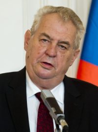 Prezident Miloš Zeman bilancoval první polovinu svého funkčního období