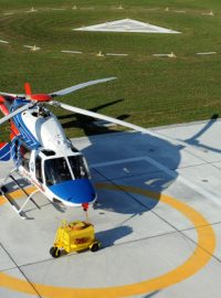 Jihočeská záchranka má nový heliport v Plané u Českých Budějovic