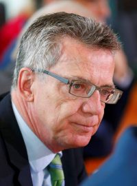 Německý ministr vnitra Thomas de Maizière