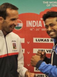 Štěpánek versus Paes, pikantní souboj v rámci Davis Cupu