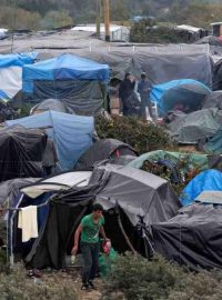 Uprchlický tábor v Calais