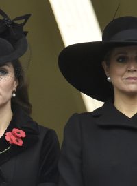 Vévodkyně z Cambridge a nizozemská královna Maxima