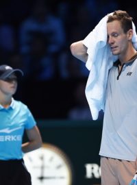 Tomáš Berdych nezvládl rozhodující set zápasu s Keiem Nišikorim