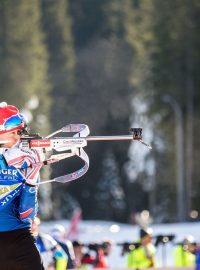 Z českých biatlonistů se dnes nejlépe umístil Ondřej Moravec