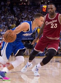 Nejlepší střelec zápasu Golden State Warriors vs. Cleveland Cavaliers Stephen Curry