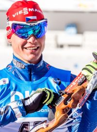Michal Krčmář má důvod k úsměvu, v Anterselvě byl z Čechů nejlepší