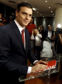 Vůdce španělských socialistů Pedro Sánchez