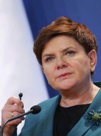 Polská premiérka Beata Szydlová (archivní foto)