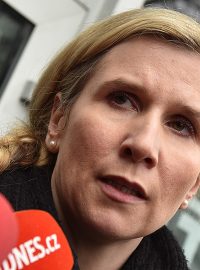 Ministryně školství Kateřina Valachová při návštěvě SPŠ Na Třebešíně
