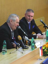 Prezident Miloš Zeman na návštěvě Karlovarského kraje