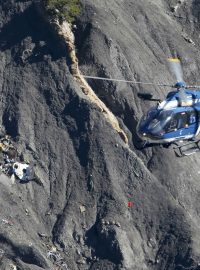 Místo havárie airbusu společnosti Germanwings ve francouzských Alpách (archivní snímek)