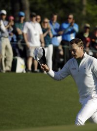 Golfista Danny Willett je teprve druhým anglickým vítězem Masters v historii