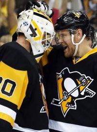 Patric Hornqvist a Matt Murray, strůjci vedení Pittsburghu