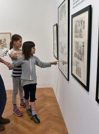 Výstava ke 40. narozeninám Maxipsa Fíka