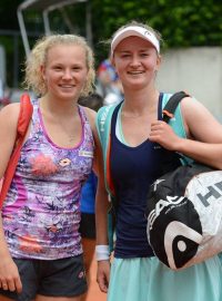 Kateřina Siniaková a Barbora Krejčíková