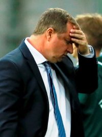 Pavel Vrba s výrazem, který vystihuje výkony českého týmu na mistrovství Evropy