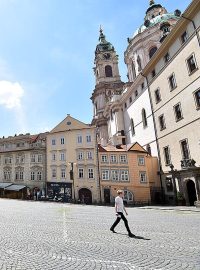 Malostranské náměstí bez parkoviště