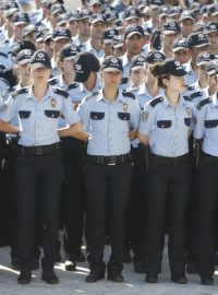 Turečtí policisté (ilustrační foto)