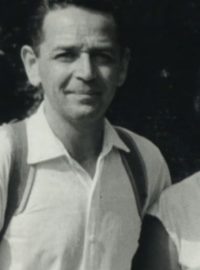 Richard Glazar s manželkou Zdenou v 50. letech
