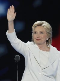 Demokratická prezidentská kandidátka Hillary Clintonová