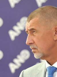 tisková konference ANO, Andrej Babiš