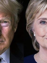 Donald Trump a Hillary Clintonová