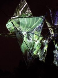 Signal festival 2016. Instalace Dron~list na Kampě