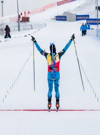 Martin Fourcade dojel do cíle pozadu