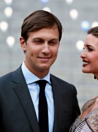 Jared Kushner a jeho žena Ivanka Trumpová