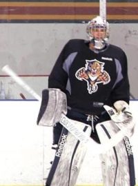 Bobby Segin při tréninku Panthers