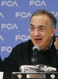 Šéf automobilky Fiat Chrysler Sergio Marchionne