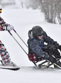 Vítek na monoski