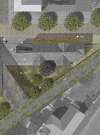 Architektonický návrh památníku z dílny pražského ateliéru MCA