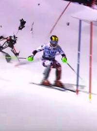 Marcel Hirscher nedávno jen těsně ujel padajícímu dronu