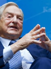 Maďarský rodák a americký multimiliardář, finančník a filantrop George Soros