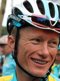Alexandr Vinokurov během Tour de France v roce 2012