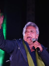 Vítěz prezidentských voleb v Ekvádoru, socialista Lenín Moreno