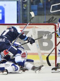 Ve 24. kole hokejové extraligy zvítězila HC Škoda Plzeň nad Kometou Brno 5:4