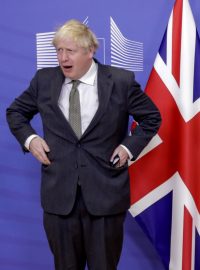 Britský premiér Boris Johnson a předsedkyne Evropské komise Ursula von der Leyenová