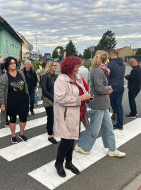 Protest v Martinicích
