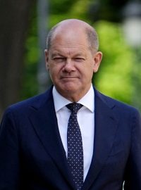 Německý kancléř Olaf Scholz na návštěvě Kyjeva