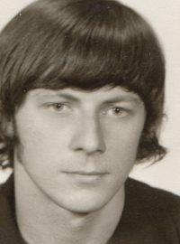 Ondřej Stavinoha jako sedmnáctiletý (1972)