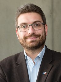 Adam Hanka ze strany Volt Česko